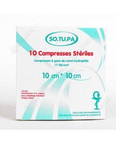 SOTUPA Compresses 10X10-1