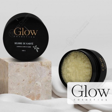 GLOW Beurre de Karité Pur 100g-1