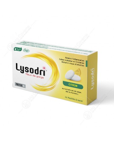 PROTEGE+ LYSODRI Pastilles Citron BT16-1