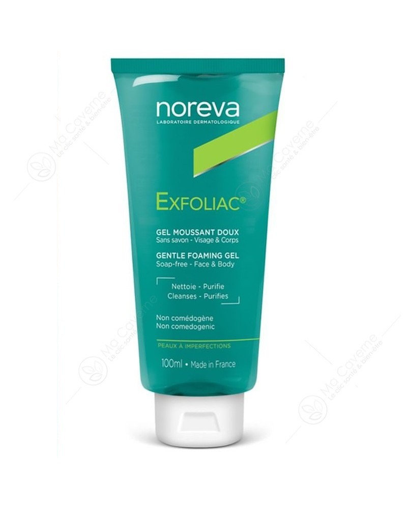 NOREVA Exfoliac Gel Moussant Doux 100ml-1