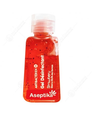 ASEPTIKA Gel Désinfectant à la Fraise 30ml-1