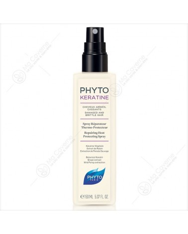 PHYTO PHYTOKERATINE Spray Réparateur thermo-protecteur Cheveux Abimés Cassants 150ml-1