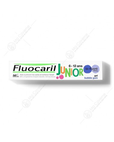 FLUOCARIL Dentifrice JUNIOR Gel Bubble Gum 75ml-2