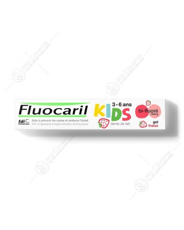 FLUOCARIL Dentifrice JUNIOR Gel Fraise Bi-fluoré 50ml-2