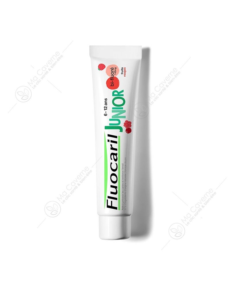 FLUOCARIL Dentifrice JUNIOR GEL Fruits Rouges 75ml-1