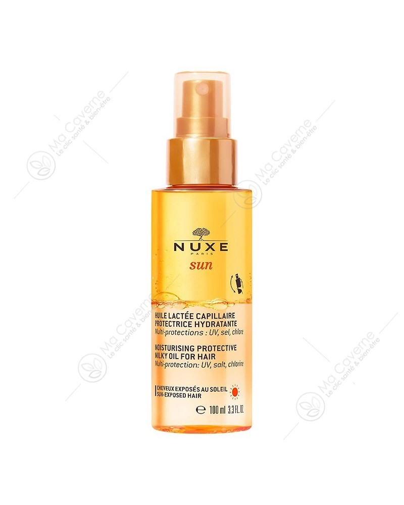 NUXE Sun Huile Lactée Capillaire 100ml-1