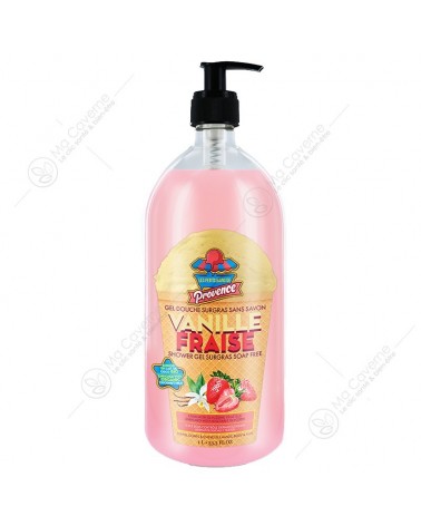 Les Petits Bains de Provence Gel Douche Vanille Fraise 1L-1