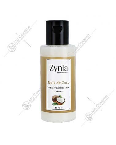 ZYNIA Huile végétale pure de Noix de coco 50ml-1