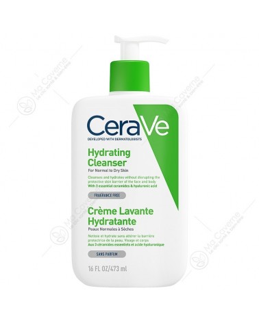 CERAVE Crème Lavante Hydratante 473ml-1