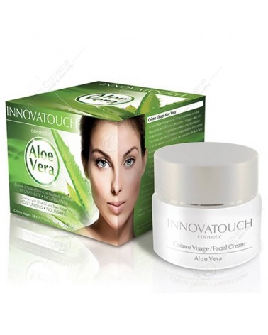 INNOVATOUCH Crème Visage à l'Aloe Vera 50ml-1