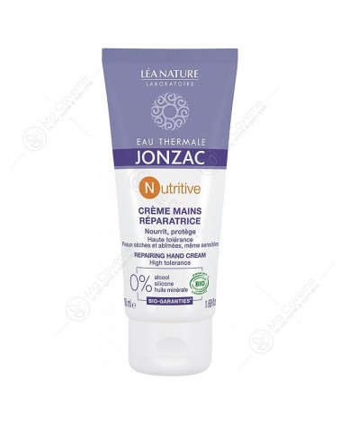 JONZAC Nutritive Crème Mains Réparatrice Bio 50ml-1