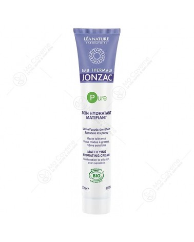 JONZAC Pure Soin Hydratant Matifiant Crème Bio 50ml-1