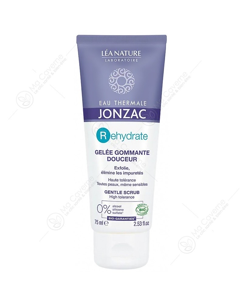 JONZAC Rehydrate Gelée Gommante Douceur Bio 75ml-1