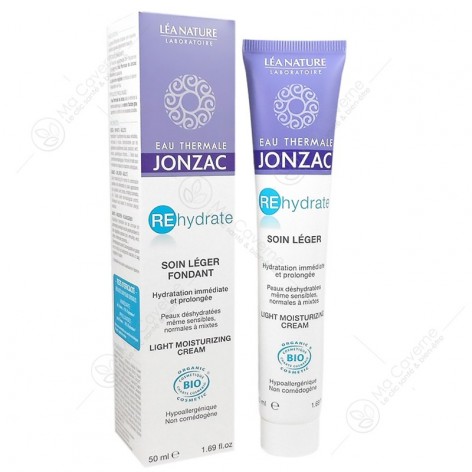 JONZAC Rehydrate Soin Léger Fondant Crème Bio 50ml-1