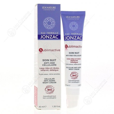 JONZAC Sublimactive Soin Nuit Anti-Âge Cellulaire 40ml-2