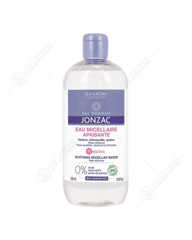 JONZAC Reactive Eau Micellaire Apaisante Bio 500ml-1