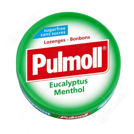 Pulmoll Eucalyptus Menthol sans Sucre 45g