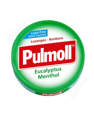 Pulmoll Eucalyptus Menthol sans Sucre 45g