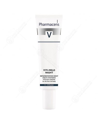 PHARMACERIS V Viti-Melo Night Vitiligo Visage et Corps Nuit 40ml