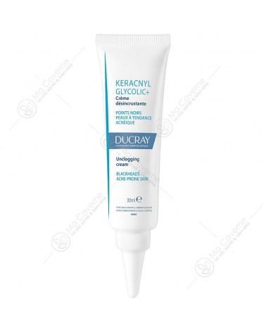 DUCRAY Keracnyl Glycolic+ Crème Désincrustante 30ml