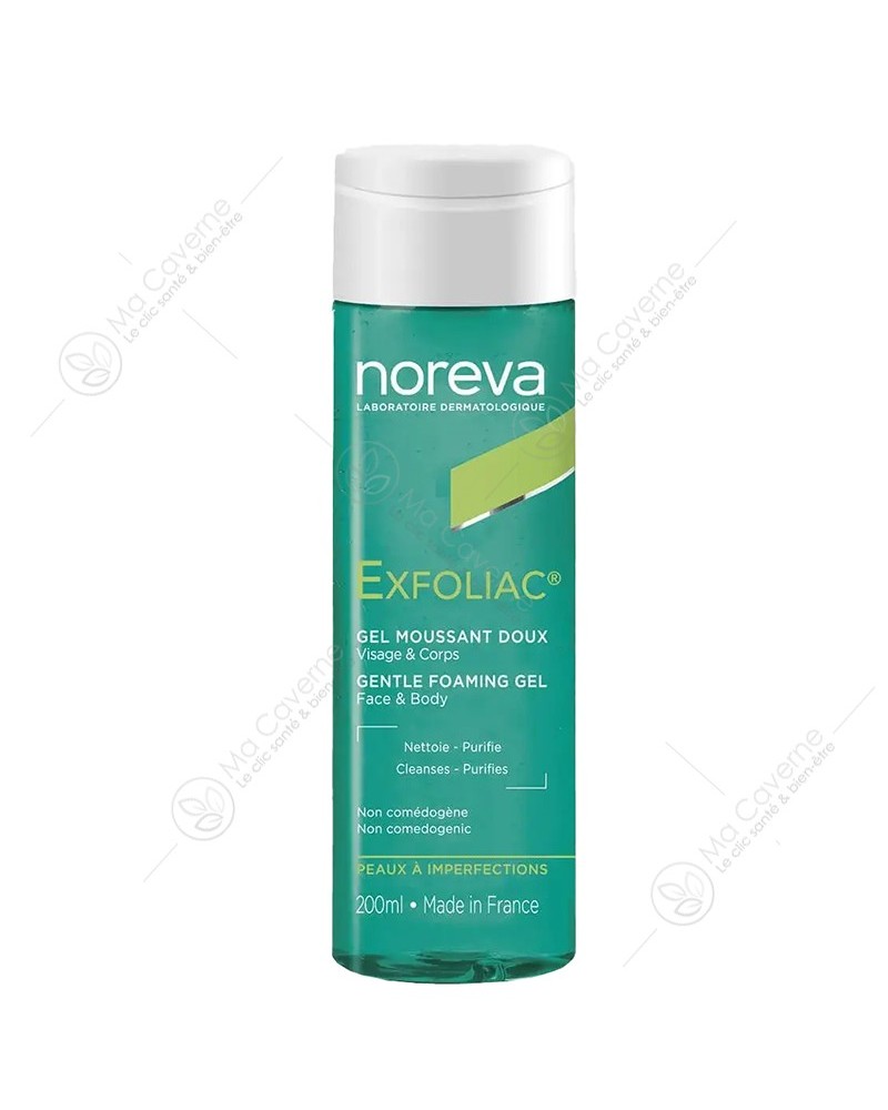 NOREVA Exfoliac Gel Moussant Doux 200ml