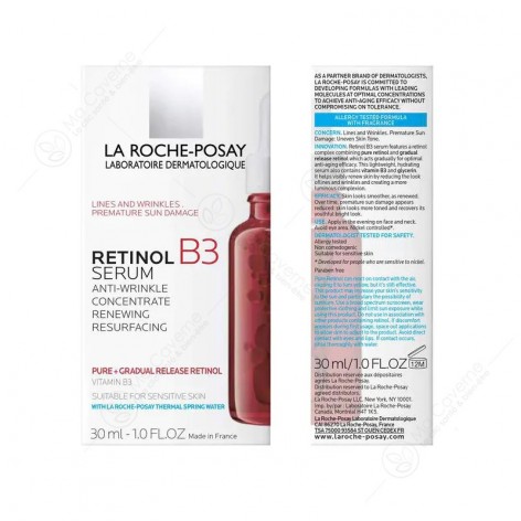 LA ROCHE-POSAY Rétinol B3 Sérum Concentré Anti-rides 30ml