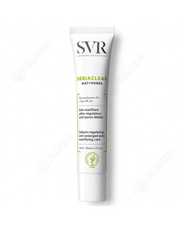 SVR Sebiaclear Mat + Pores Soin Matifiant 40ml-1