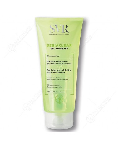 SVR Sebiaclear Gel Moussant 200ml-1