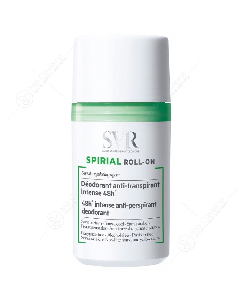 SVR Spirial Déodorant Anti-Transpirant Intense 48H Roll-On 50ml-1