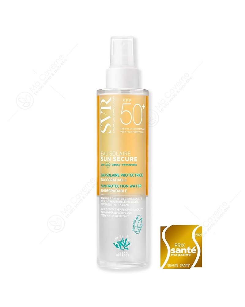 SVR Sun Secure Eau Solaire SPF50+ 200ml-1