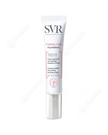 SVR Topialyse Palpebral Crème Paupières Irritées 15ml-1