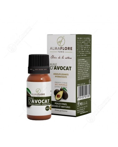 ALMAFLORE Huile D'Avocat 10ml-1