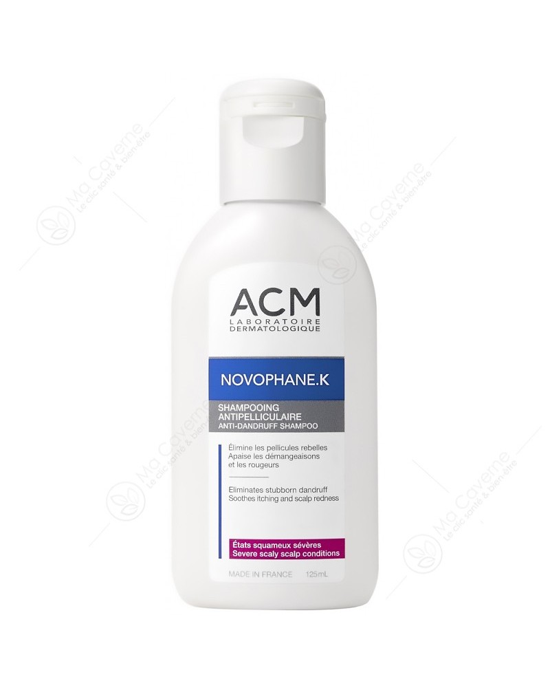 ACM Novophane K Shampoing Etats Squameux Sévères 125ml-1