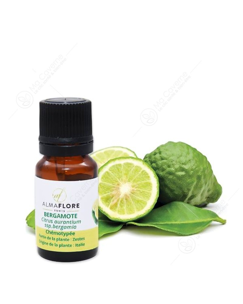 ALMAFLORE Huile Essentielle de Bergamote 10ml-2