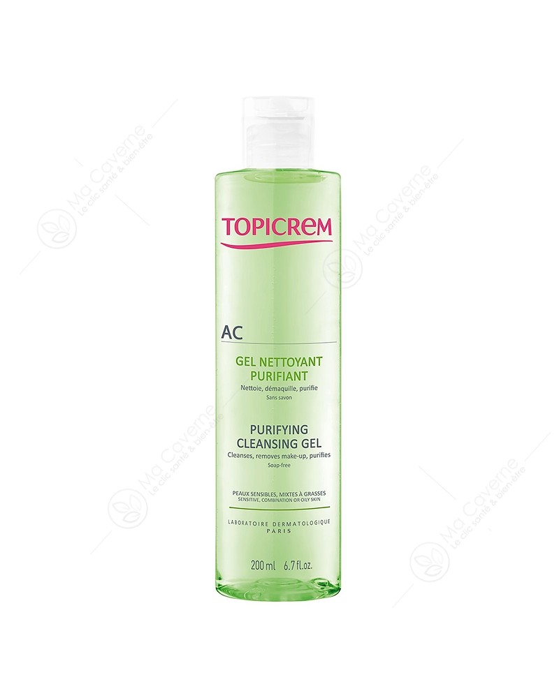 TOPICREM AC Gel Nettoyant Purifiant 200ml-1