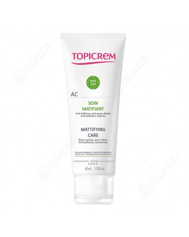 TOPICREM AC Soin Matifiant 40ml-1