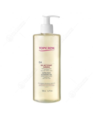 TOPICREM DA Gel Nettoyant Surgras 500ml-1