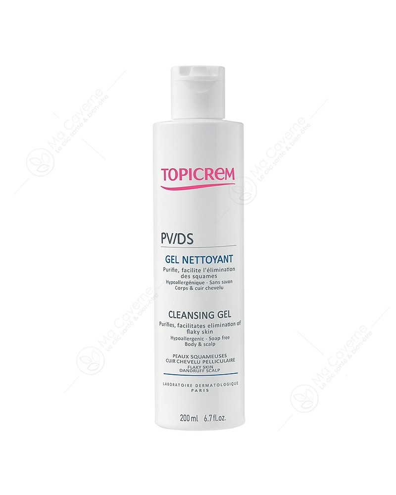 TOPICREM PV-DS Gel Nettoyant 200ml-1